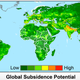 The authors created this potential regional subsidence map.